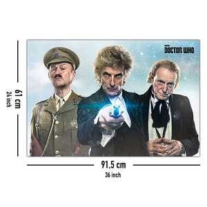 Affiche de style moderne pour Doctor Who - Twice Upon a Time pour décoration murale - Product Image 4