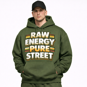 Ensemble de survêtement à capuche personnalisé pour homme, entièrement en polaire douce, chaud, coupe-vent, réversible, matière extensible décontractée pour la course à pied, le jogging et le quotidien - Product Image 3