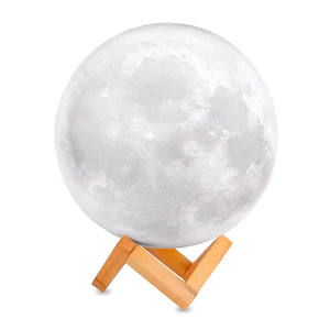 Lámpara Lunar LED 2700K, Luz Blanca Cálida Suave, Regulable, Decorativa para Interiores - Product Image 5