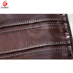 Vestes en cuir de la meilleure qualité du Pakistan - Vêtements de rue en cuir véritable / Veste en cuir pour hommes. - Product Image 5