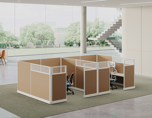 Système de cabines de bureau insonorisées OMNI pour plusieurs personnes, idéal pour les bureaux de télémarketing - Product Image 4
