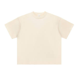 Calidad personalizada de gran tamaño Drop Shoulder 100% algodón hombres camiseta Heavyweight Streetwear en blanco para hombres - Product Image 6