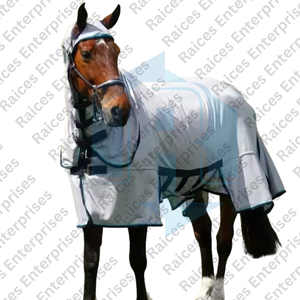 Manta de caballo de invierno de primera calidad, Alfombra de caballo transpirable e impermeable personalizable en tela de poliéster Oxford - Product Image 3