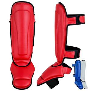Precio al por mayor Espinillera Muay Thai Boxeo Protección personalizada para piernas Kick Boxing Training Shin Pad Muay Thai para boxeo - Product Image 1