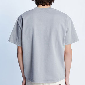 Nouveauté T-shirts oversize premium pour hommes sérigraphie personnalisée 100% coton T-shirt 100% coton pour hommes coupe ample imprimé - Product Image 3