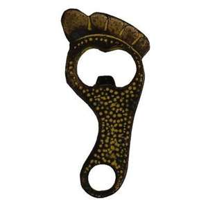 Ouvre-bouteille en laiton d'inspiration vintage avec un savoir-faire robuste et des détails élégants pour les collectionneurs et les passionnés - Product Image 4