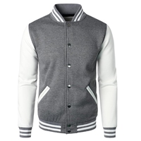 Veste varsity homme de haute qualité, coupe slim, design tendance, veste varsity élégante, veste varsity de basketball pour homme