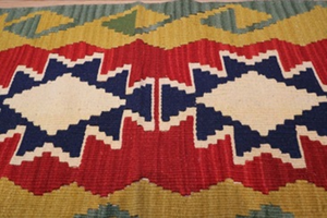 Alfombra Kilim personalizable de grado premium, tejido plano, diseño Floral, Alfombra de lana, decoración de suelo para uso en habitación, tamaños disponibles - Product Image 2