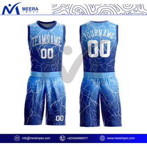 Vente en gros Ensemble de vêtements de sport de basket-ball personnalisés pour hommes Short en jersey respirant à séchage rapide avec impression par sublimation Service OEM disponible - Product Image 2