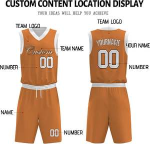 Maillot de basket-ball personnalisé pour hommes, vêtements de sport à impression sublimée, ensemble design respirant, uniforme de basket-ball personnalisable - Product Image 4