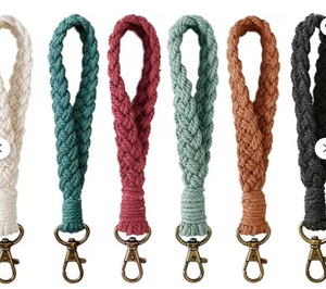 Beautifully Handmade Handmade Macrame Keychain - Product Image 1
