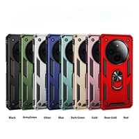 Funda de soporte de anillo magnético Premium, fundas resistentes para teléfono móvil, fundas giratorias a prueba de golpes para redmi 14C