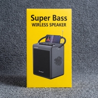Boombest LN-9036BT Enceinte Portable Sans Fil avec Sangle de Transport, pour Camping et Urgences, Basses Puissantes 30W, Boombox, Vente en Gros