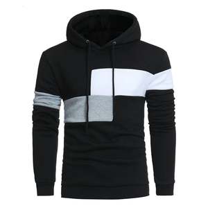 Luxury High Quality Cotton Winter Embroidered Custom Logo <b>Men's</b> Oversized <b>Fleece</b> Pullover Hoodie - Product Image 3