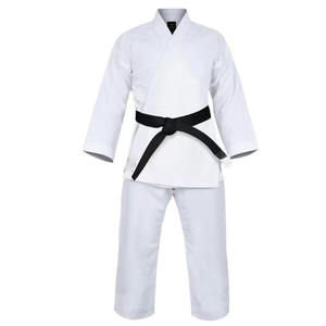 Meilleures ventes en gros Uniforme de karaté Hommes Femmes Combinaisons d'arts martiaux professionnelles Unisexe Combinaison de combat en coton avec logo personnalisé - Product Image 6
