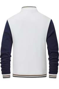 แจ็กเก็ตซาฟารีกันน้ำมีซิปปักคอตั้งสำหรับผู้ชายวินเทจมาตรฐานอบอุ่นสำหรับฤดูใบไม้ร่วง - Product Image 5