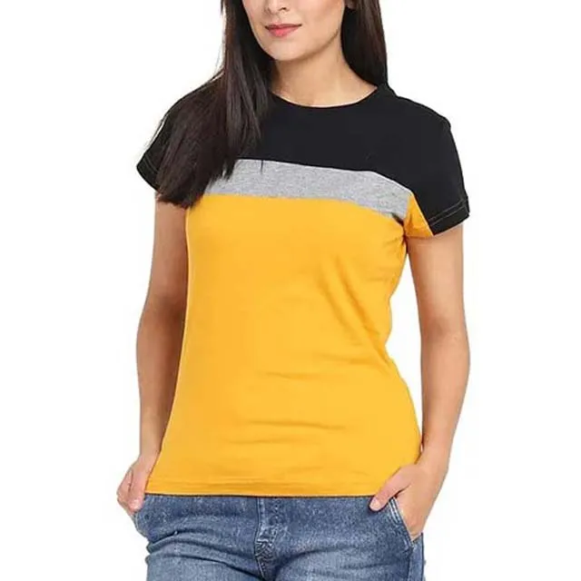 Индивидуальные цветные женские футболки высокого качества новейший дизайн вышивка с коротким рукавом летняя одежда 100% хлопковые повседневные футболки