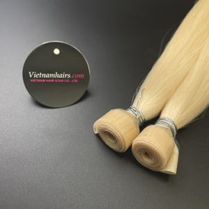 2024 Extensions de Cheveux Humains Vierges Remy Ruban Adhésif Armure de Cheveux Couleur Ombre Naturelle Cheveux Vierges Double Dessinés Fabriqués au Vietnam - Product Image 3