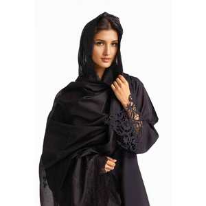 Dupatta de Seda Georgette Bordada DP-42006 para Trajes Pakistaníes como Shalwar Kameez, Anarkali, Lehenga Choli y Modelos de Trajes Salwar - Product Image 3