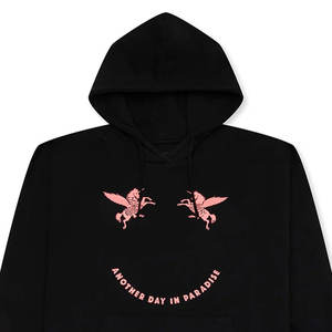 Sudadera con capucha para hombre de peso pesado, ropa de calle de moda, diseño de gran tamaño con Capucha ajustable y bolsillo frontal espacioso - Product Image 3