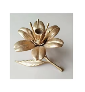 Bougeoir en métal décoratif chauffe-plat support de chandelier de décoration de la maison pour l'utilisation de décoration de Noël à la maison - Product Image 2