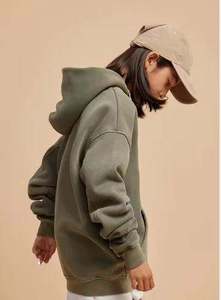 Niños Sudadera con capucha Otoño Streetwear Algodón orgánico Impresión digital Bordado Logotipo personalizado OEM Proveedor al por mayor Transpirable - Product Image 3