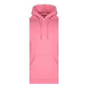 Vestido Sudadera de Invierno Personalizado para Mujer, 100% Algodón Felpa, Ecológico, Transpirable, Resistente al Viento, con Bordado en Relieve en la Parte Delantera, Color Rosa - Product Image 3