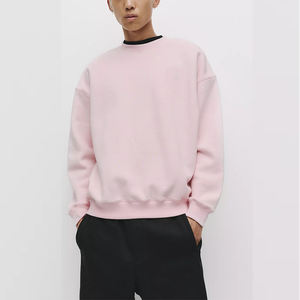 เสื้อสเวตเชิ้ตแขนยาวผู้ชาย ผ้าฝ้าย 100% ปักโลโก้ตามสั่ง พิมพ์ลาย เป็นมิตรกับสิ่งแวดล้อม ไม่เป็นขุย น้ำหนักเบา สีพื้น - Product Image 1