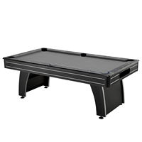 Club comercial barato pizarra Brunswick estilo americano mesa de billar 7 pies