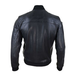 Veste de motard en cuir vintage antique pour hommes, qualité supérieure, fermeture à glissière personnalisable, mode d'hiver décontractée, imperméable - Product Image 2