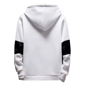 Sudadera con Capucha para Hombre, Estilo Desgastado, Otoño 2025, 100% Poliéster, Diseño Sólido con Cierre, para Invierno, Calidad Económica - Product Image 2