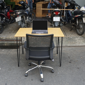 BFHB001-60x100cm HairBamboo <b>Computer</b> <b>Desk</b> a Stylish and Eco-Friendly Option - Product Image 4