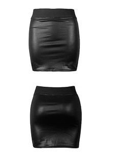 Faldas ajustadas de algodón y poliéster para mujer con plumas bordadas Cintura natural Cordón Mini longitud Estilo vintage - Product Image 5