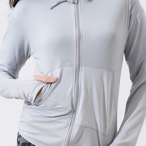 Sudaderas con capucha personalizadas para mujer, sudaderas tejidas e impresas de alta calidad para otoño primavera invierno con logotipo de insignia frontal personalizado - Product Image 6