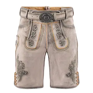 Nouveauté Shorts bavarois personnalisables Oktoberfest Lederhosen Shorts vente en gros Short bavarois