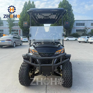 Phong cách 4 chỗ ngồi điện Golf <span class=keywords><strong>Buggy</strong></span> Câu lạc bộ xe lấy cảm hứng từ Mô hình nhà máy trực tiếp sạc nhanh pin bền giá tốt nhất - Product Image 2