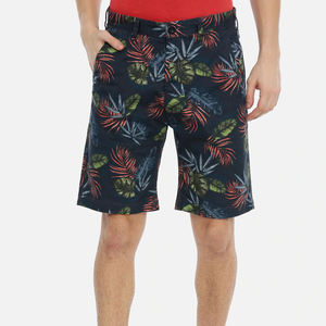 Fabricant d'usine prix de gros court pour hommes quantité minimale de commande bas Short en maille de couleur unie de style classique - Product Image 1