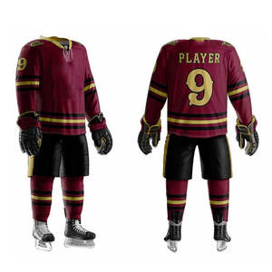 Uniforme de hockey sur glace pour sports d'équipe Vêtements de sport Meilleur prix Offre Spéciale Uniformes de hockey sur glace de qualité supérieure pour adultes - Product Image 4