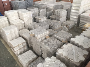 2024 productos calientes 100% PIEDRA DE ónix Natural mosaico de mármol pulido azulejo de diseño moderno para cocina baño Villa en Vietnam - Product Image 4