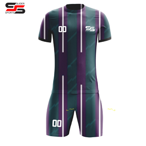 Conjunto de Uniforme de Fútbol Personalizado para Jóvenes, Camiseta y Pantalones Cortos para Niños, Equipación de Fútbol, Sublimación, Secado Rápido, Academia Escolar, OEM - Product Image 1