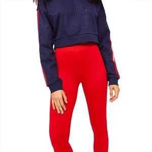 Leggings de Punto Personalizados de Fábrica de Alta Calidad para Mujer, Transpirables, para Entrenamiento, Yoga, Suaves, Elásticos, Hasta la Rodilla - Product Image 2