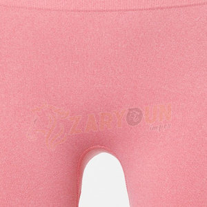 Mallas deportivas de punto sin costuras transpirables de cintura alta personalizadas para mujer, mallas de cintura media para invierno, ropa deportiva de malla al por mayor - Product Image 5