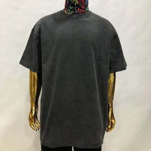 เสื้อยืดคอตตอนพิมพ์ลายกราฟิกสไตล์วินเทจทรงโอเวอร์ไซส์รุ่นใหม่ปี 2025 ขายส่ง ผ้าคอตตอนหนา 100% ไซส์ใหญ่ สตรีทแวร์ - Product Image 1