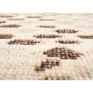 พรมขนสัตว์ถักมือขนาดใหญ่ AKWL-1477 สีเทียมเบจและสีน้ำตาล ลายเรขาคณิต สำหรับตกแต่งห้องนั่งเล่นวัยรุ่น - Product Image 3