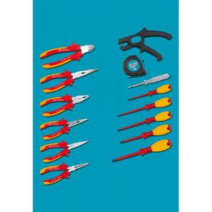 Juego de Herramientas para Electricista Hazet de 14 Piezas con Aislamiento Protector VDE 1000V - Product Image 1