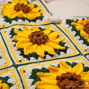 Boho <b>Crochet</b> Flower <b>Bag</b> Handmade Wool Knitted <b>Shoulder</b> Tote Wholesale - Product Image 2