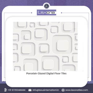 Carreaux de sol numériques en porcelaine émaillée polie 600X600mm de qualité supérieure pour décor de chambre de villégiature - Product Image 5