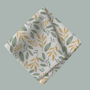 Serviettes de table en coton doux, durables, lavables et absorbantes pour la cuisine et l'extérieur - Product Image 1