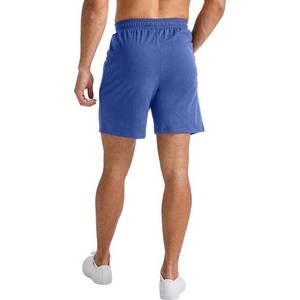 Short de jogging de couleur unie avec logo personnalisé OEM pour hommes de grande taille en coton respirant de style urbain à taille élastique pour hommes - Product Image 2