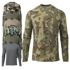 Camisa de caza de rendimiento transpirable con tela que absorbe la humedad para uso en exteriores de alto rendimiento - Product Image 1